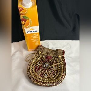 Gypsy Bohemian Embroidery drawstring bag